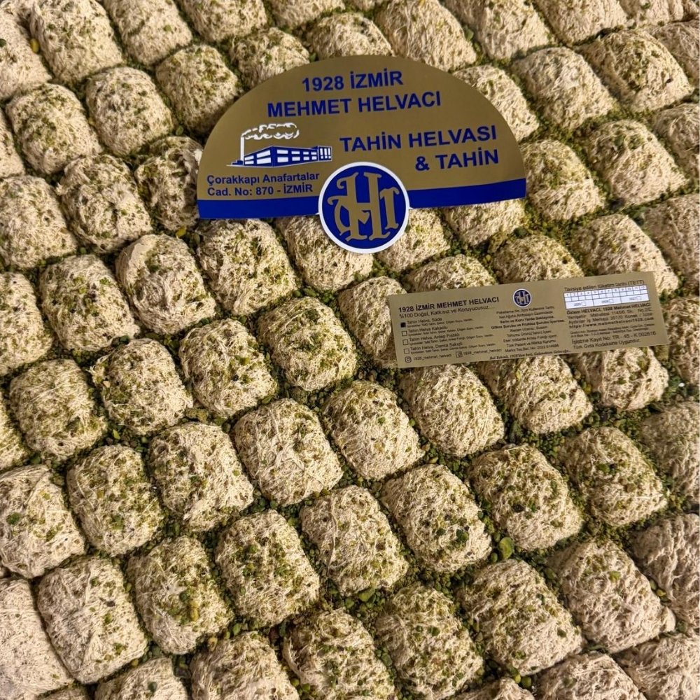 Baklava Dilimli Sade Tahin Helvası (500 g)