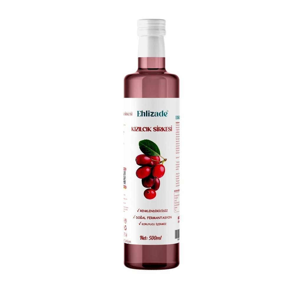 Ehlizade – Kızılcık sirkesi (500 ml)