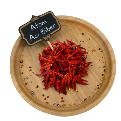 Kuru Atom Acı Biber (1 Bağ Dizim)