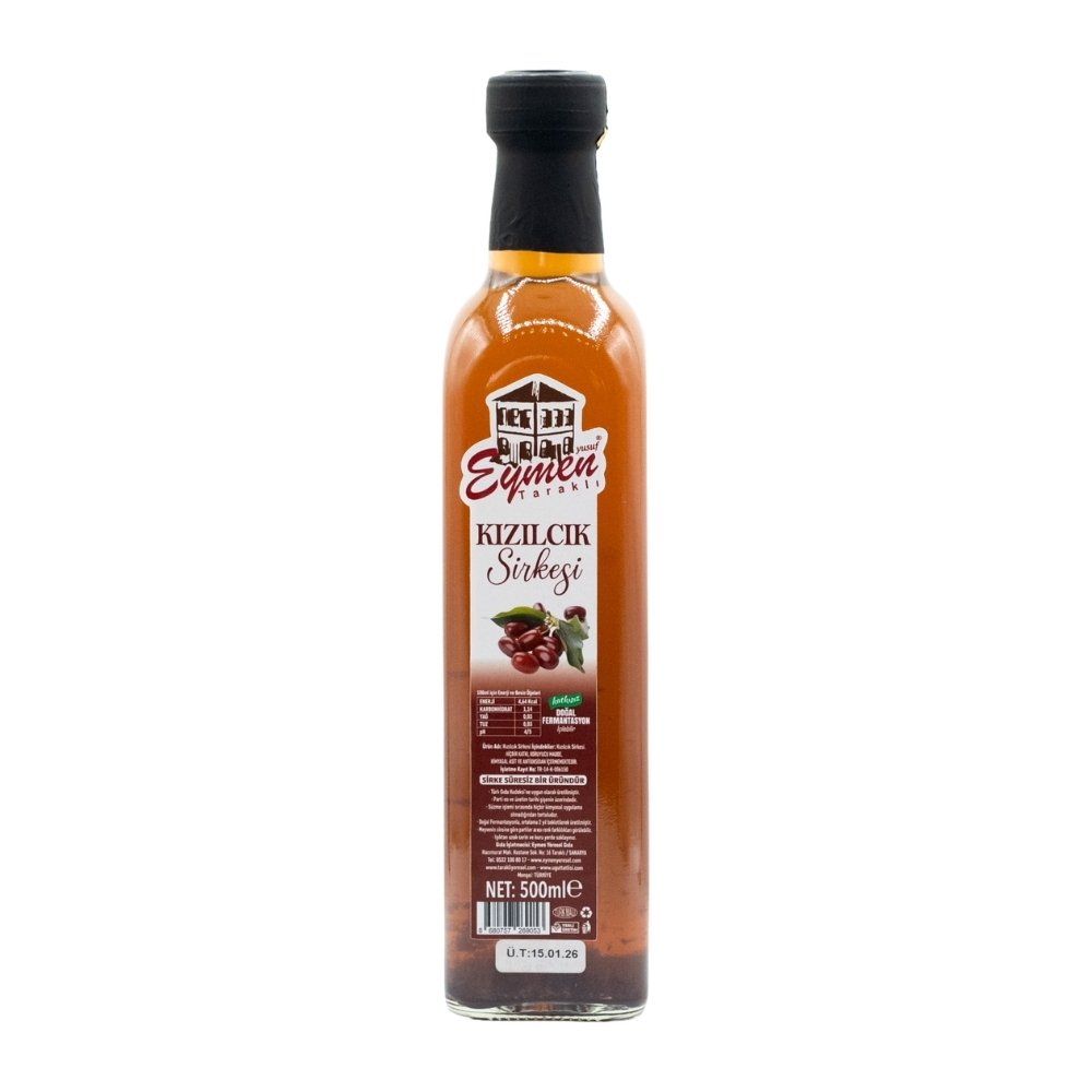 Yusuf Eymen Taraklı – Kızılcık Sirkesi (500 ml)