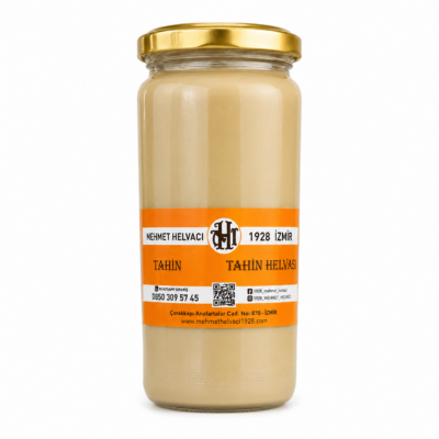 Mehmet Helvacı Beyaz Tahin 500 g cam kavanoz