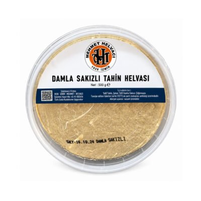 Mehmet Helvacı 1928 İzmir - Damla Sakızlı Tahin Helvası (500 g)