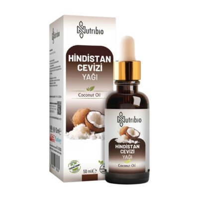 NUTRİBİO - Hindistan Cevizi Yağı | %100 Saf (50 ml)