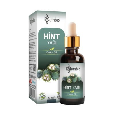 NUTRİBİO - Hint Yağı | %100 Saf (50 ml)